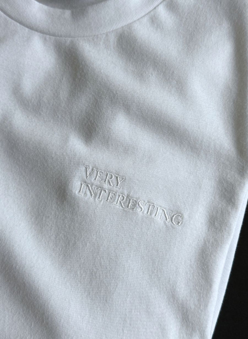 VERY INTERESTING T-Shirt (Limited All White)